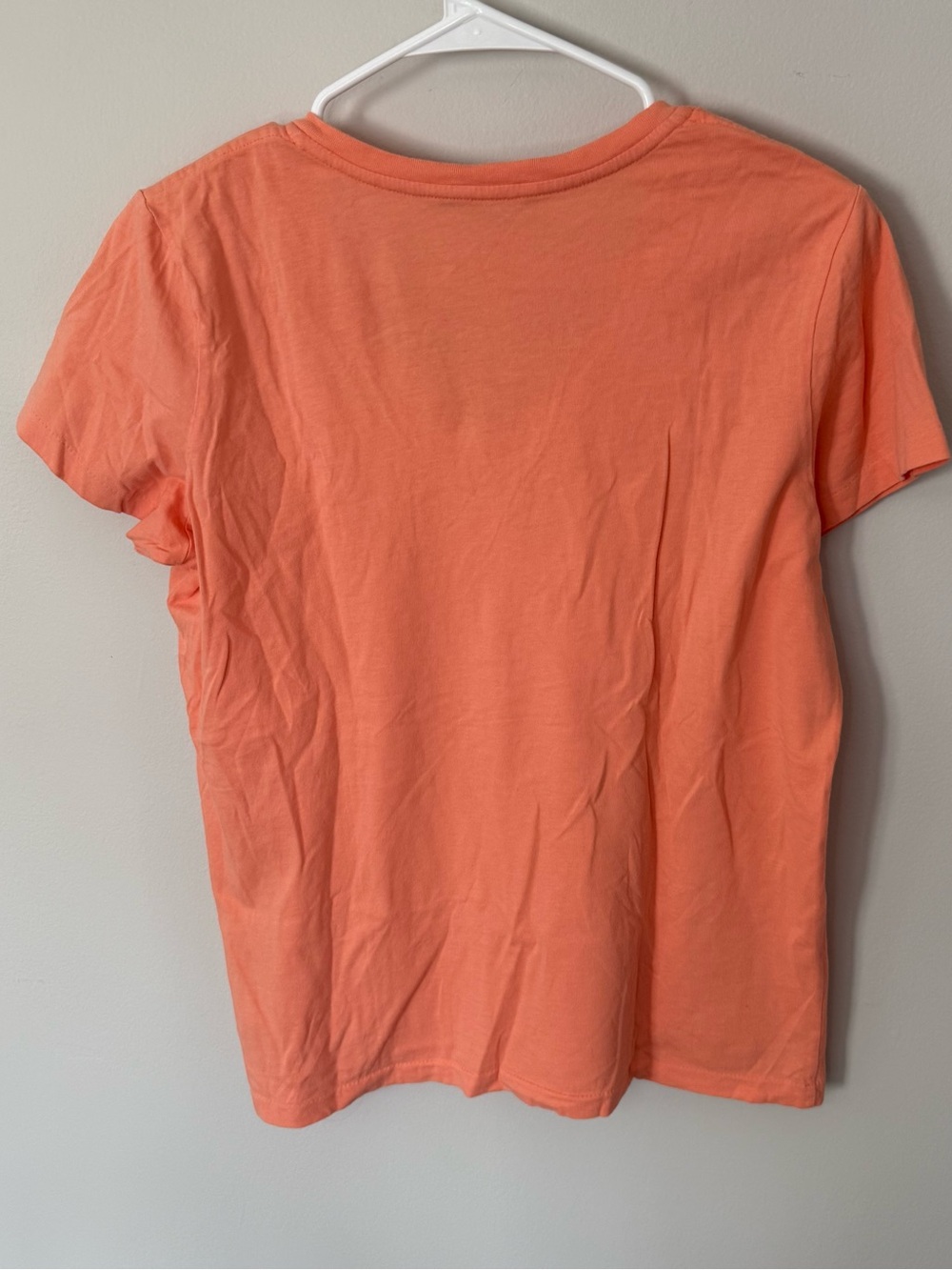 Polo Ralph Lauren Coral V Neck Pony Logo Tee - Picture 2 of 4